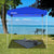 Gardesol 6'x4' E-Z Pop Up Outdoor Portable Canopy Tent with Carry Bag and White Frame, UV-Protected