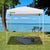 Gardesol 6'x4' E-Z Pop Up Outdoor Portable Canopy Tent with Carry Bag and White Frame, UV-Protected