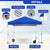 Gardesol 10' x 10' Pop-Up Canopy Outdoor Tent with Storage Bag for Patio, Parties, Shows, Camping, Wheeled, UV-Protected