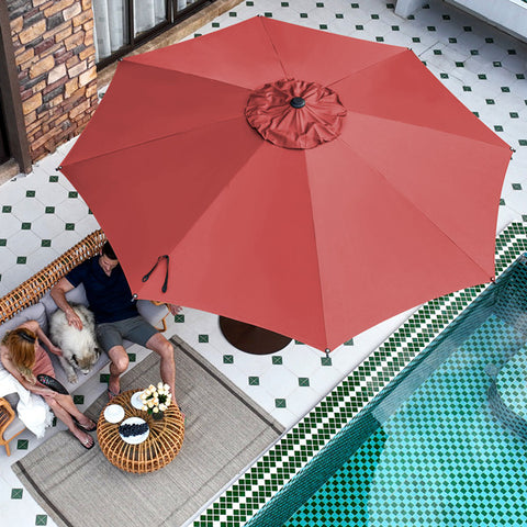 Gardesol 11FT Patio Umbrella, 8 Ribs