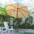 Gardesol 9FT Patio Umbrella, 8 Ribs, 7 colors available